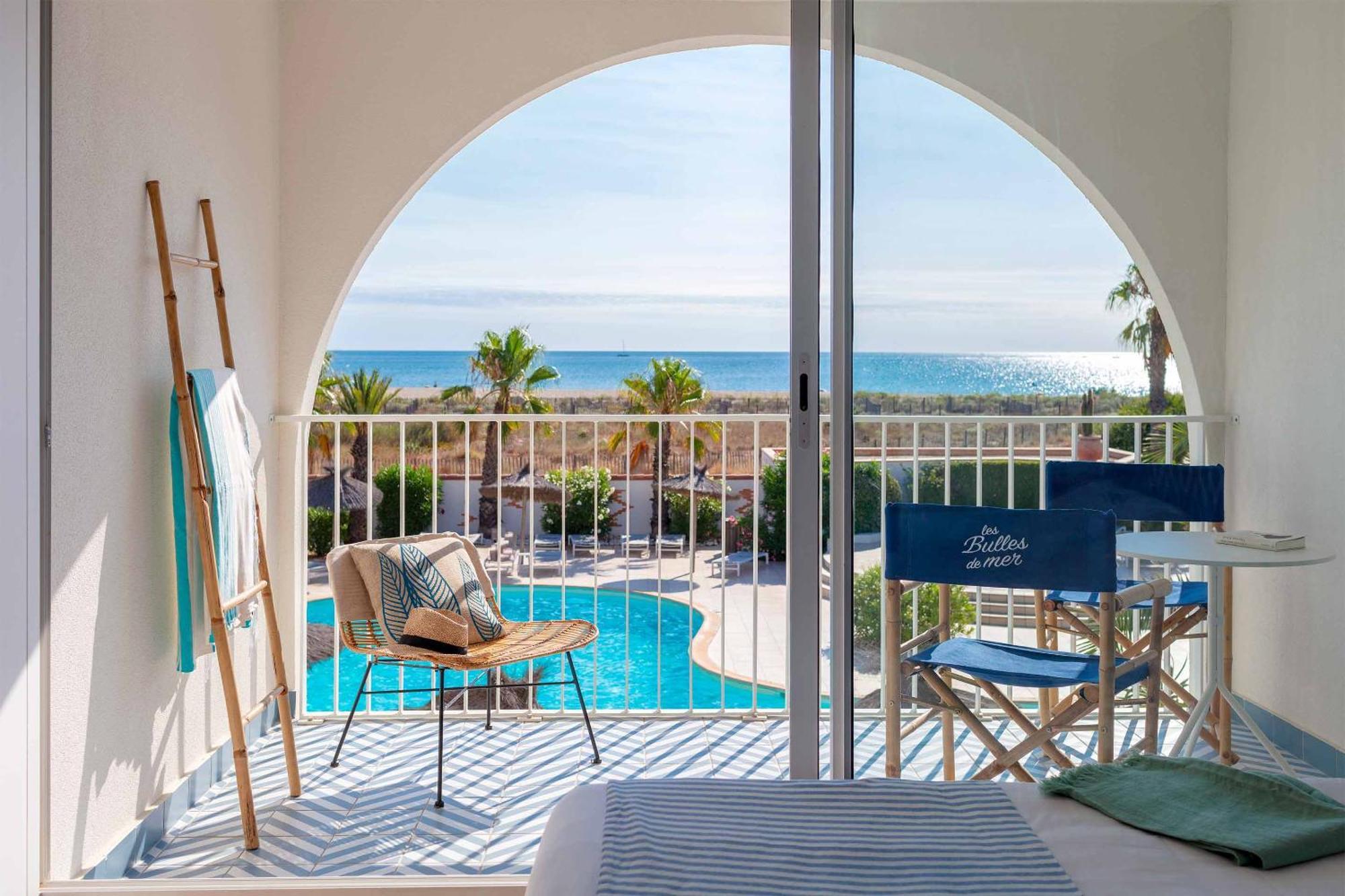 Les Bulles De Mer - Hotel & Spa Sur La Plage Saint-Cyprien  Exterior photo